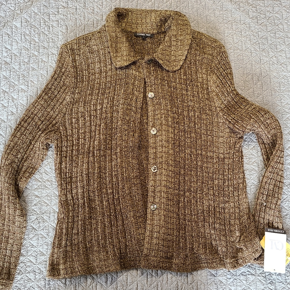 New Cynthia Max sweater